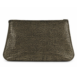 Mila Louise Paloma EP12 Porte-Monnaie Motif Python Kaki Dark