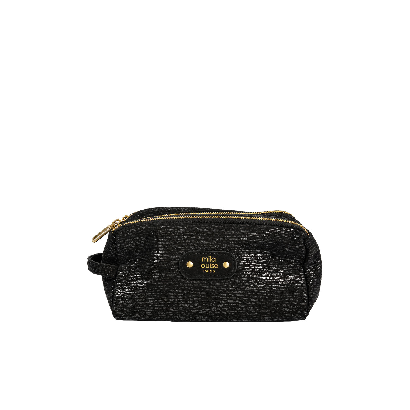 Mila Louise Parisa EP12 Trousse Pour Cosmétiques Motif Python Noir