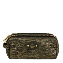 Mila Louise Parisa EP12 Trousse Pour Cosmétiques Motif Python Kaki ...