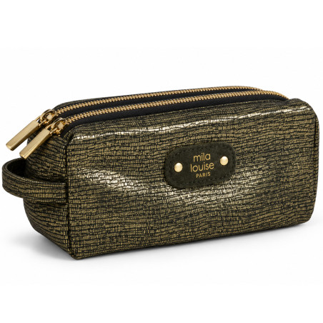 Mila Louise Parisa EP12 Trousse Pour Cosmétiques Motif Python Kaki ...