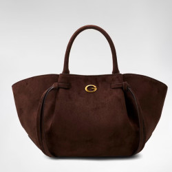 Guess Allegra Handbag ESP Dark Brown