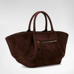 Guess Allegra Handbag ESP Dark Brown