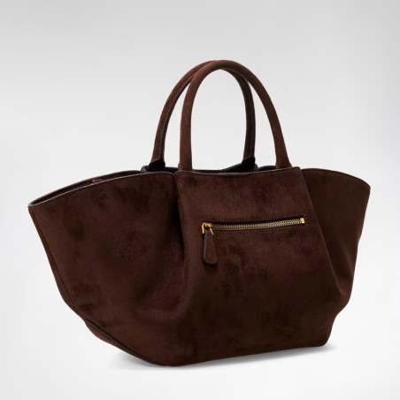 Guess Allegra Handbag ESP Dark Brown