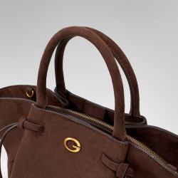 Guess Allegra Sac A Main ESP Marron Foncé details