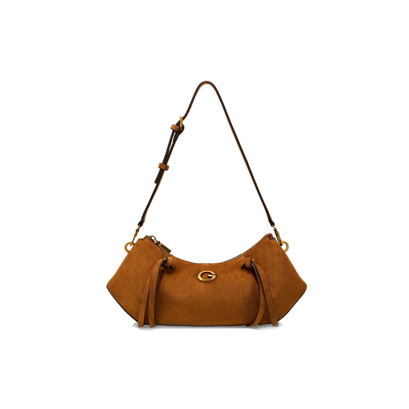 Guess Allegra Shoulder Bag Cognac
