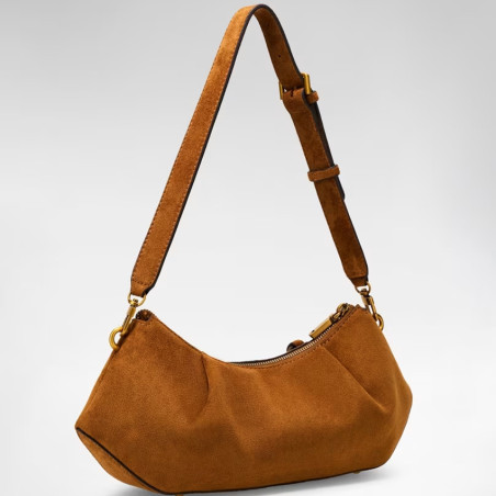Guess Allegra Shoulder Bag Cognac