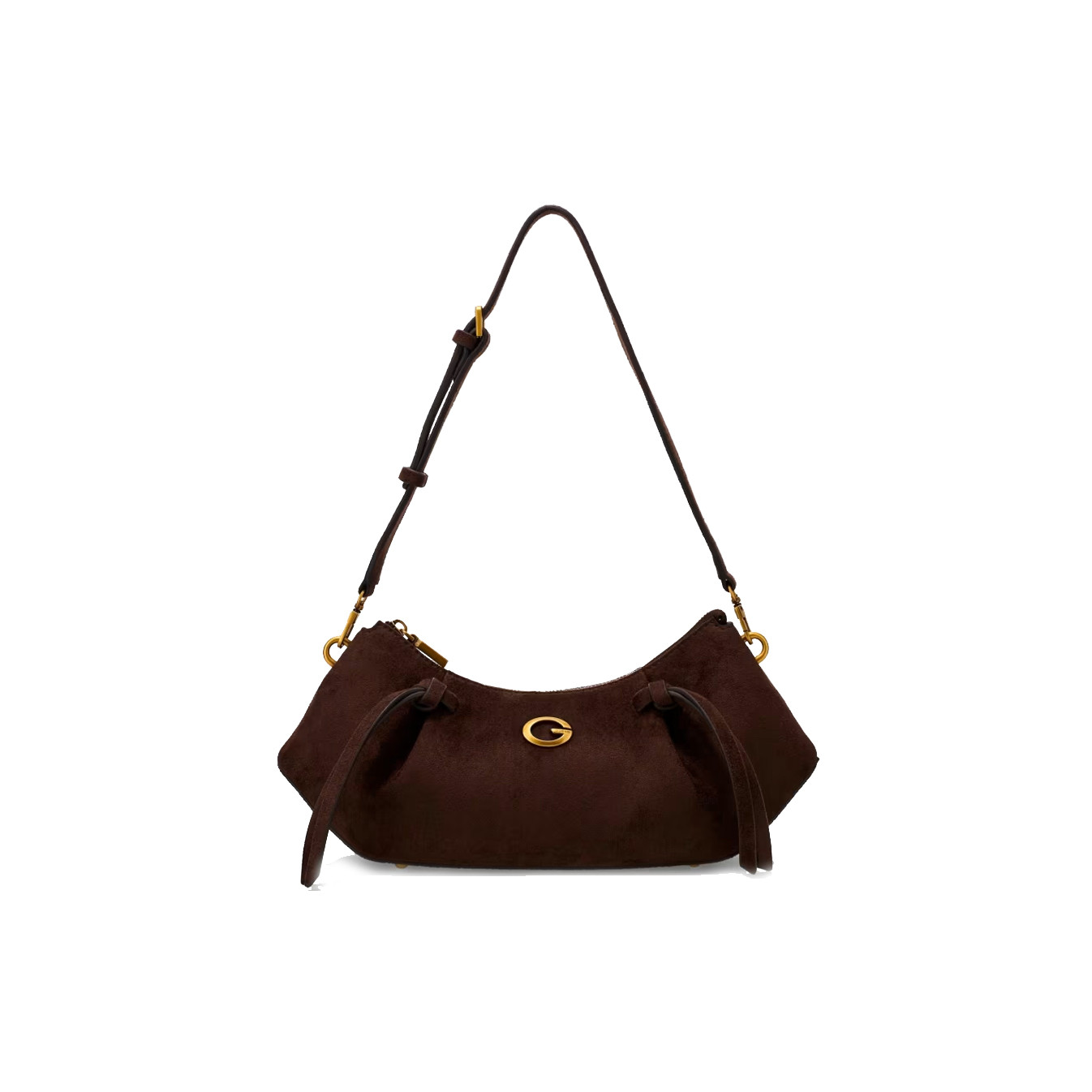 Guess Allegra Women's Shoulder Bag ESP Dark Brown