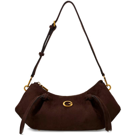 Guess Allegra Sac Porté Epaule ESP Marron Foncé