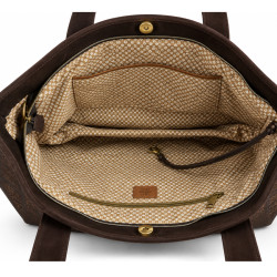 Mila Louise Peguy EP12 Shopping Bag Brown Dark