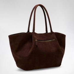 Guess Allegra Grand Sac Cabas ESP Marron Foncé dos