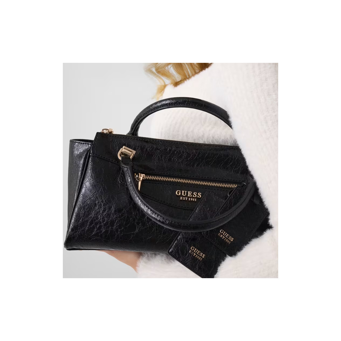 Guess Antonia Grand Sac A Main Black