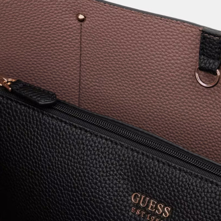 Guess Brenton Sac Shopping et Pochette 2 en 1 Black details