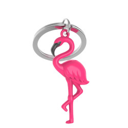 Metalmorphose Porte-clés Flamant Rose