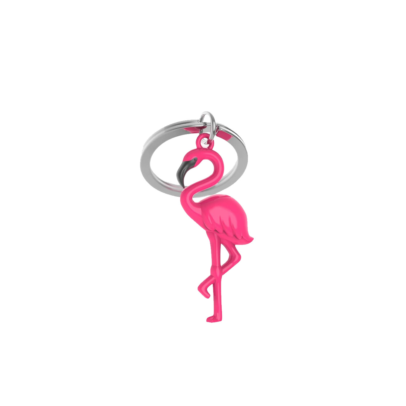Metalmorphose Porte-clés Flamant Rose