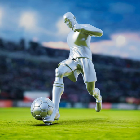 Metalmorphose Porte-clés Footballeur fond