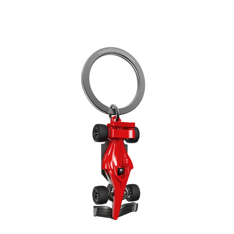 Metalmorphose Racing Car Keychain Red