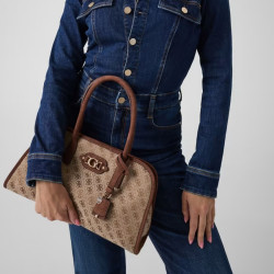 Guess Samantha Handbag LGW Brown Multi