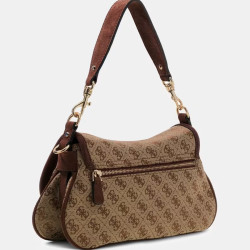 Guess Samantha Sac Bandoulière Porté Epaule LGW Marron Multi