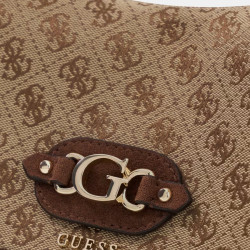 Guess Samantha Sac Bandoulière Porté Epaule LGW Marron Multi details