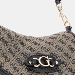 Guess Samantha Shoulder Bag Worn Shoulder BLO Black Multi