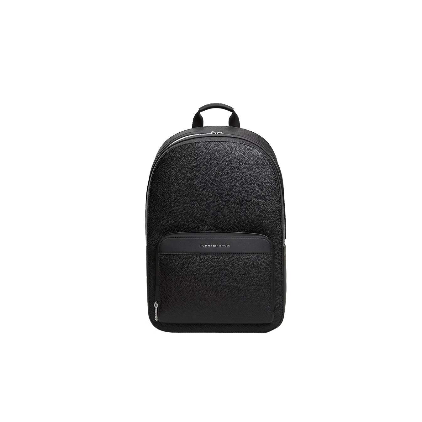 Tommy Hilfiger TH Central Sac A Dos Arrondi Finition Grainée Bds Black