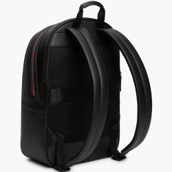 Tommy Hilfiger TH Central Sac A Dos Arrondi Finition Grainée Bds Black