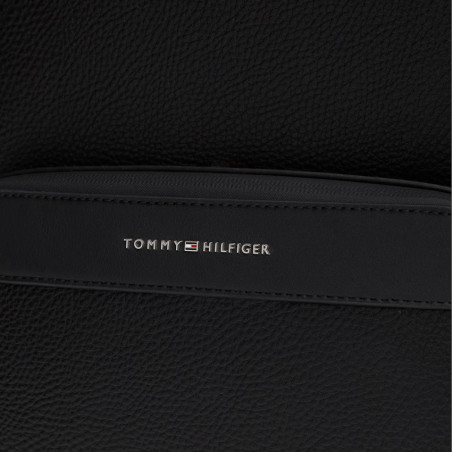 Tommy Hilfiger TH Central Sac A Dos Arrondi Finition Grainée Bds Black