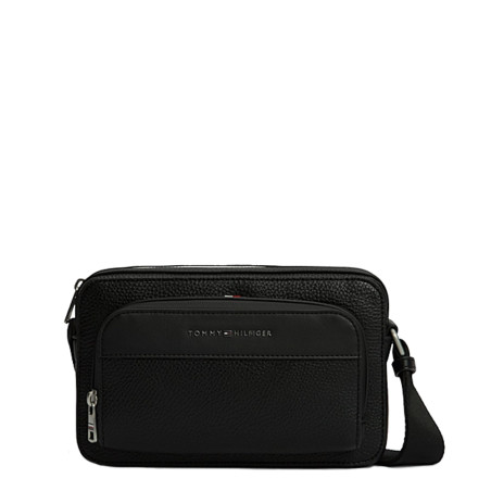 Tommy Hilfiger TH Central Sac Reporter Finition Grainée Bds Black
