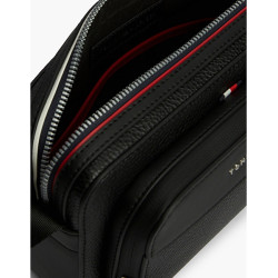 Tommy Hilfiger TH Central Sac Reporter Finition Grainée Bds Black