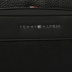 Tommy Hilfiger TH Central Sac Reporter Finition Grainée Bds Black