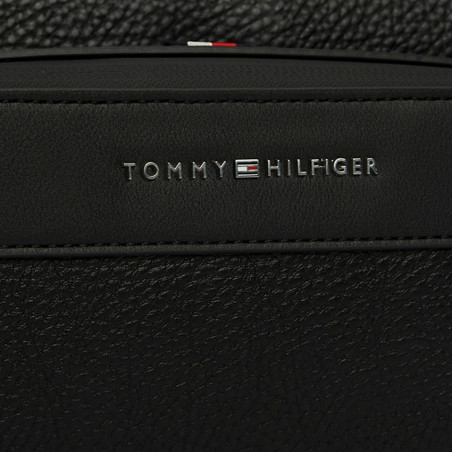 Tommy Hilfiger TH Central Sac Reporter Finition Grainée Bds Black