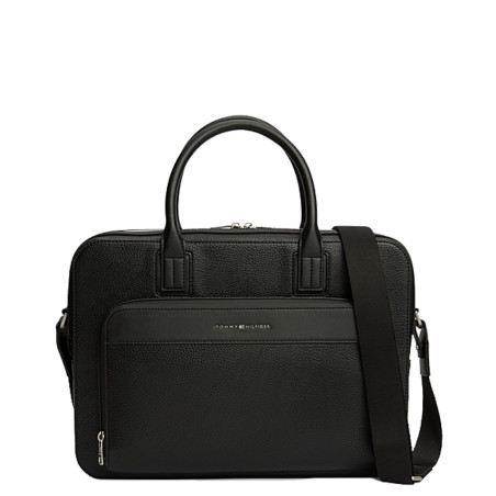 Tommy Hilfiger TH Central Sacoche Pour Ordinateur Finition Grainée ...