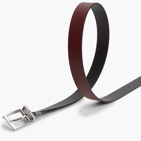Tommy Hilfiger Adan Leather Ceinture Pour Homme Réversible & Cuir B...