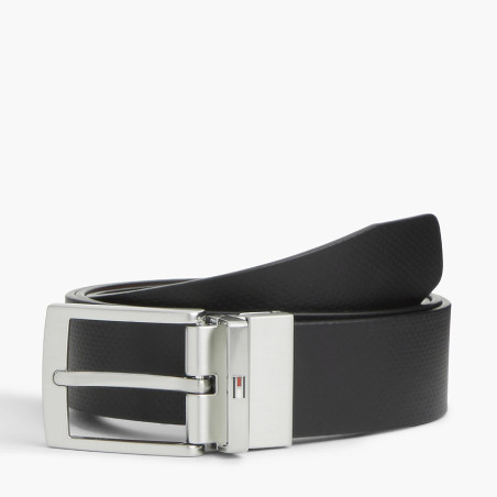 Tommy Hilfiger Adan Leather Ceinture Pour Homme Réversible & Cuir B...