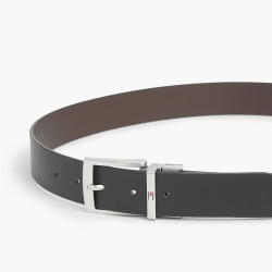Tommy Hilfiger Adan Leather Ceinture Pour Homme Réversible & Cuir B...