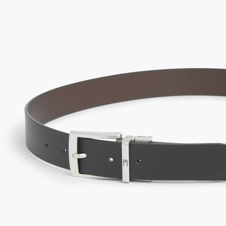 Tommy Hilfiger Adan Leather Ceinture Pour Homme Réversible & Cuir B...