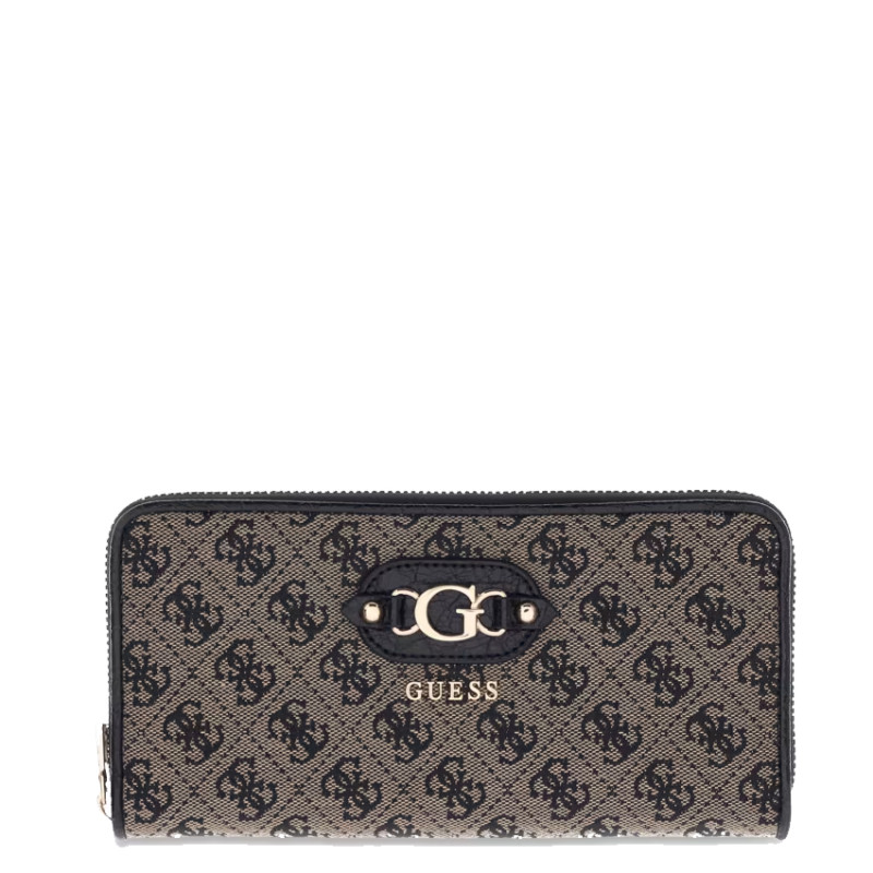 Guess Samantha Portefeuille Tout En Un BLO Noir Multi