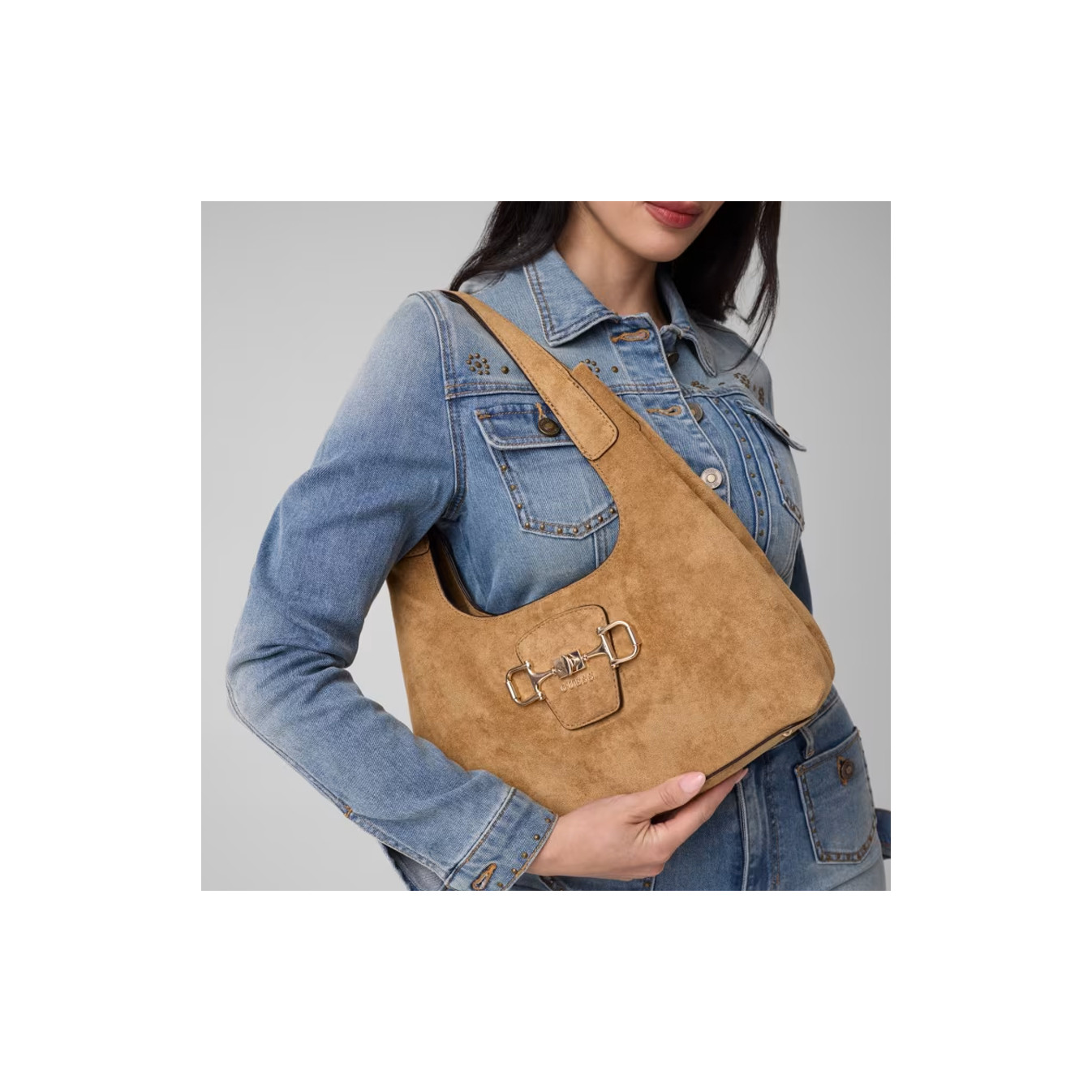Guess Sunset Sac Hobo Tan