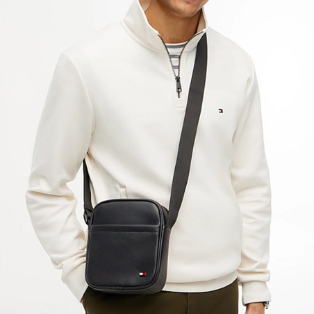Tommy Hilfiger TH Fondation Pochette Bandoulière Aux Détails Perfor...