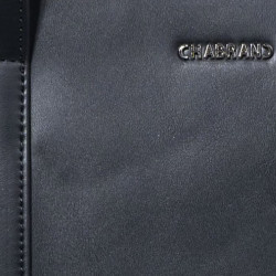 Chabrand Anna Smooth Leather Effect Shopping Bag 12711 Black