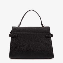 Chabrand By Chabrand Louise Sac Porté Main Effet Grainé Noir dos