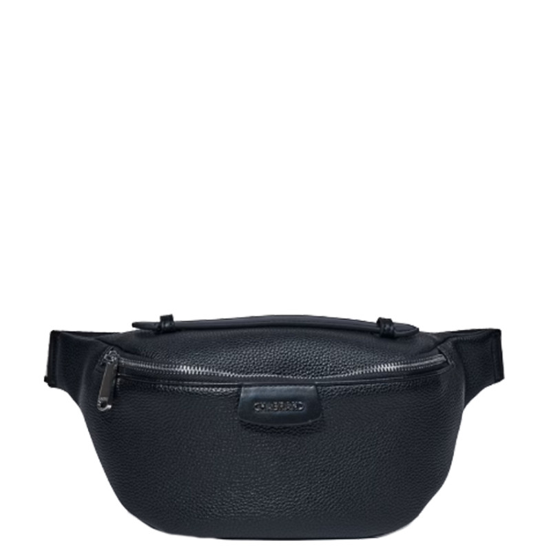 Chabrand By Chabrand Louise Sac Banane Effet Grainé Noir