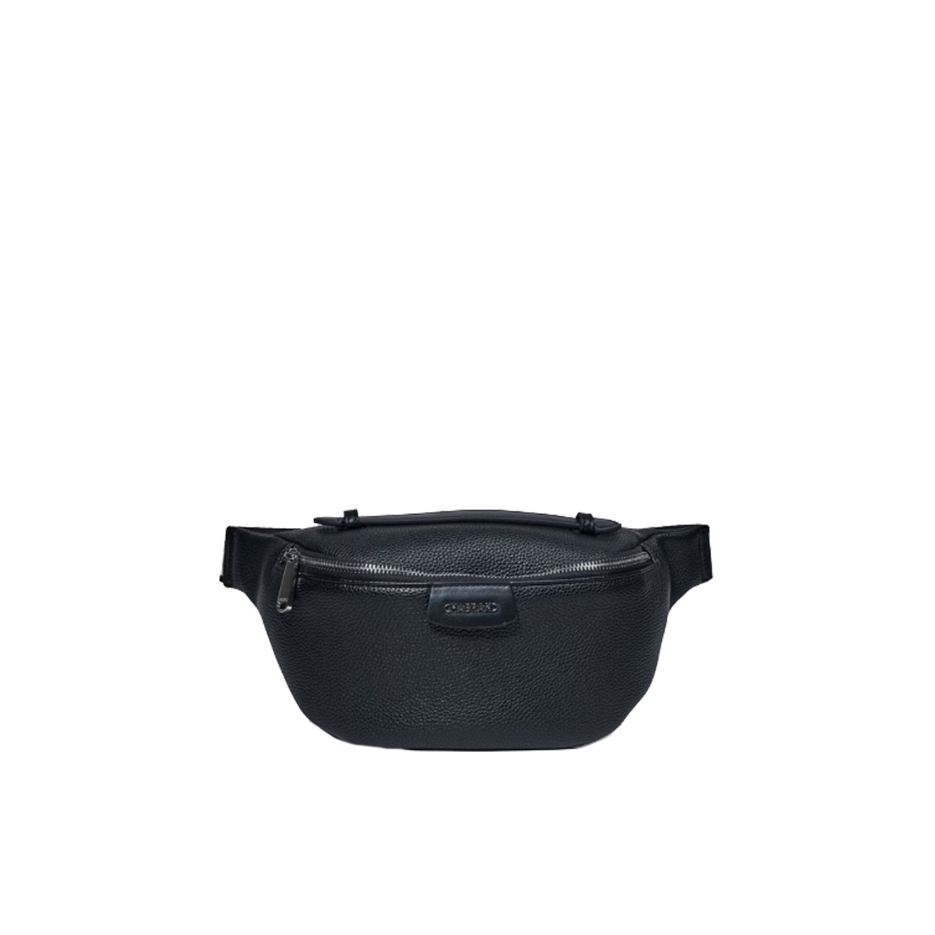 Chabrand By Chabrand Louise Banana Bag Grainy Effect 12030 Black
