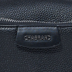 Chabrand By Chabrand Louise Banana Bag Grainy Effect 12030 Black