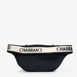 Chabrand By Chabrand Louise Banana Bag Grainy Effect 12030 Black