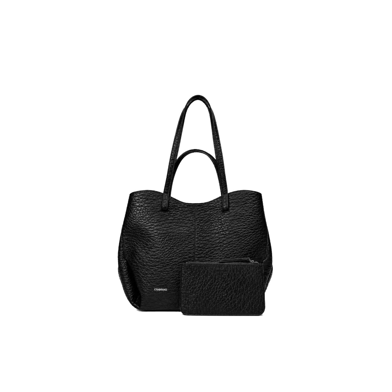 Chabrand By Chabrand Adèle Shopping Bag & Removable Pouch Grainy Ef...