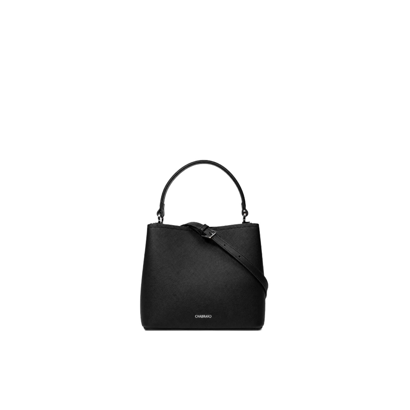 Chabrand By Chabrand Mathilde Bucket Bag Grainy Effect 12417 Black
