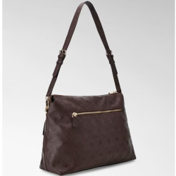 Guess Blake Sac Porté Epaule Brown Logo dos