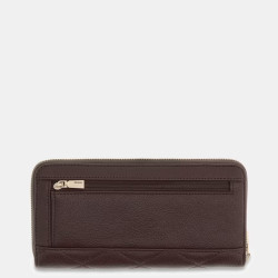 Guess Frances All-in-One Maxi Wallet Brown