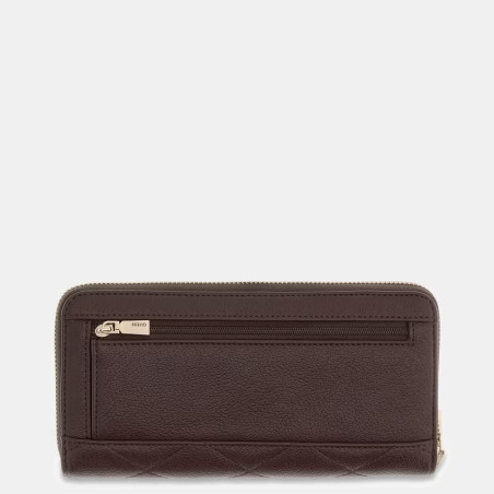 Guess Frances All-in-One Maxi Wallet Brown